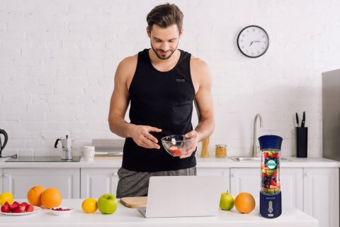 Bieżnikowy Blender Bewell Plus 500Ml - Bezprzewodowy I Przenośny