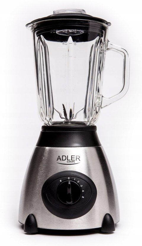 Blender Ad 4070 600W/800W, Szklany Kielich, 5 Prędkości, Kruszenie Lodu