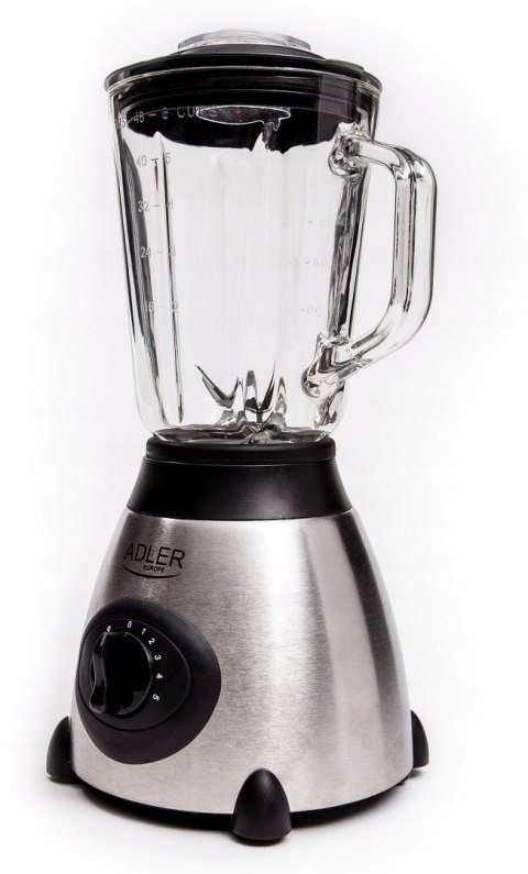 Blender Ad 4070 600W/800W, Szklany Kielich, 5 Prędkości, Kruszenie Lodu