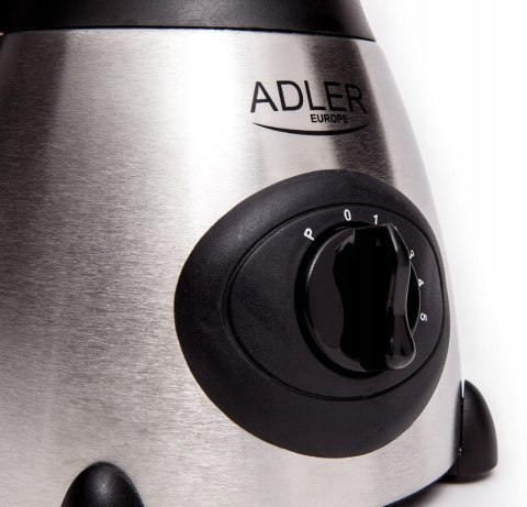 Blender Ad 4070 600W/800W, Szklany Kielich, 5 Prędkości, Kruszenie Lodu