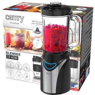 Blender Kielichowy 1300W Kruszenie Lodu 3 Bidony, Rozdrabniacz & Wyciskarka