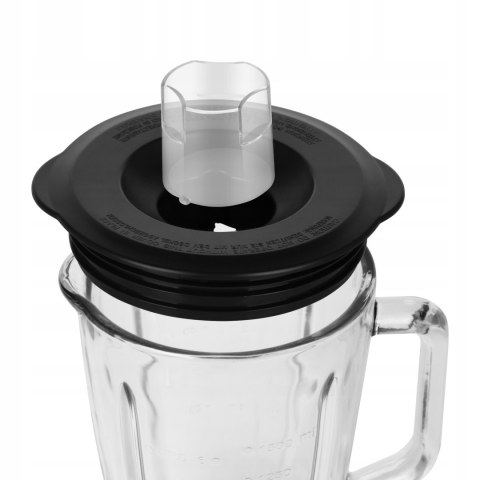 Blender Kielichowy 1400W Szklany 1,5L Kruszy Lód 4 Prędkości Turbo Styl