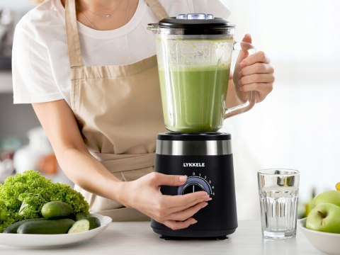 Blender Kielichowy 900W Szklany Lykkele Karel 1,75L 5 Prędkości Pulsacyjny