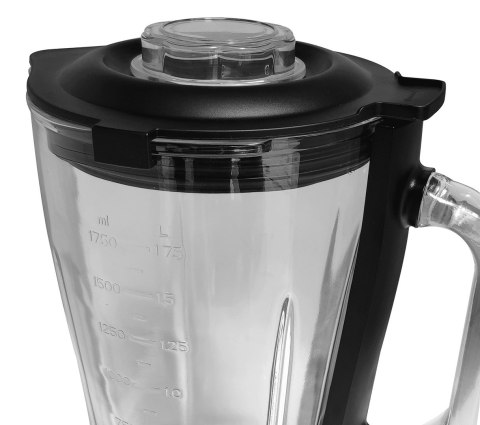 Blender Kielichowy Blaupunkt 1500W Srebrny - Funkcja Kruszenia Lodu, 1,75L