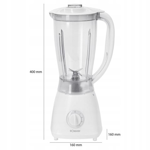 Blender-Kielichowy Bomann Um378cb 500W - Do Koktajli I Kruszenia Lodu 1,5L