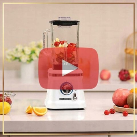 Blender Kielichowy Heckermann 1600W 1.6L Do Koktajli I Lodu Do Kuchni I Gotowania