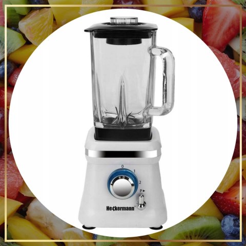 Blender Kielichowy Heckermann 1600W 1.6L Do Koktajli I Lodu Do Kuchni I Gotowania