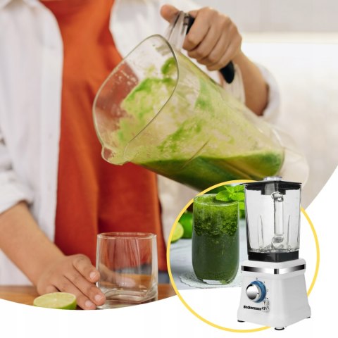 Blender Kielichowy Heckermann 1600W 1.6L Do Koktajli I Lodu Do Kuchni I Gotowania