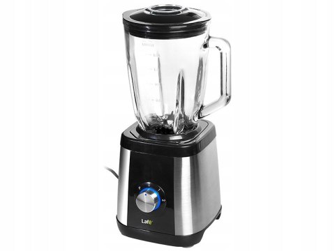 Blender Kielichowy Lafe Power Mix 600W 1,5L Szklany, Kruszenie Lodu 2 Tryby