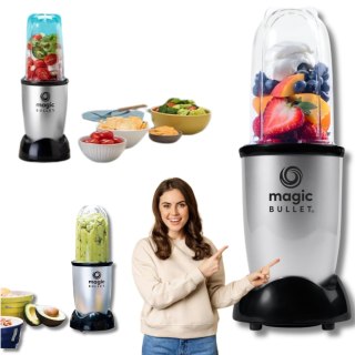 Blender Kielichowy Nutribullet Magic Bullet Mbr03 Srebrny 200W 0.65L