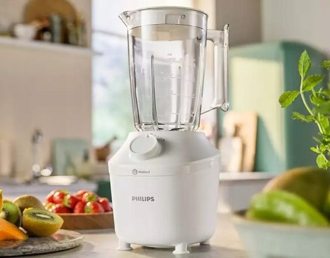 Blender Kielichowy Philips Hr2041/00 450W 1,9L Biały - Do Kruszenia Lodu