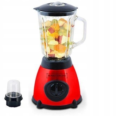 Blender Kielichowy Szklany 800W 2 Prędkości Pulse 1.5L + Młynek Do Kawy 75G