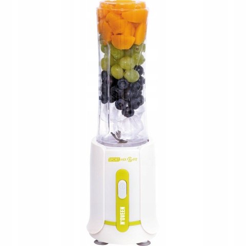 Blender Noveen Sport Mix & Fit Sb210 Green 300W, Kruszenie Lodu, Bpa Free