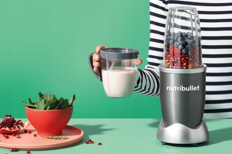 Blender Nutribullet Nb606dg 600W Szary, 20 000 Obr./Min, Do Smoothie Cyklon