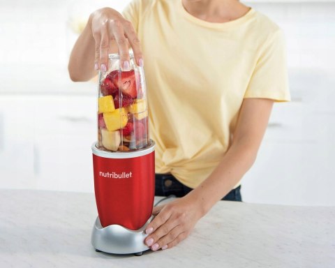 Blender Nutribullet Nb907r 900W Czerwony - Ekstrakcja, Stal, Szybki Mix