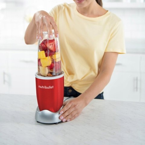 Blender Nutribullet Nb907r 900W Czerwony - Ekstrakcja, Stal, Szybki Mix