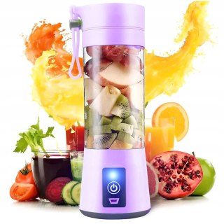 Blender Przenośny Usb 380Ml 2000Mah - Mocny Elektryczny Shaker Turystyczny