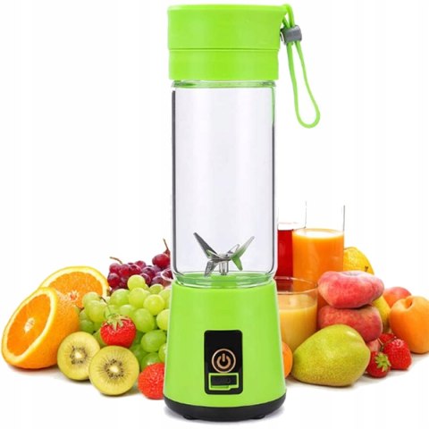 Blender Przenośny Usb 380Ml 2000Mah - Mocny Elektryczny Shaker Turystyczny