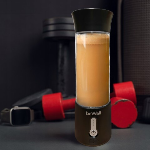 Blender Ręczny Bewell Plus 500Ml - Bezprzewodowy Mixer Do Smoothie Z Zakr.
