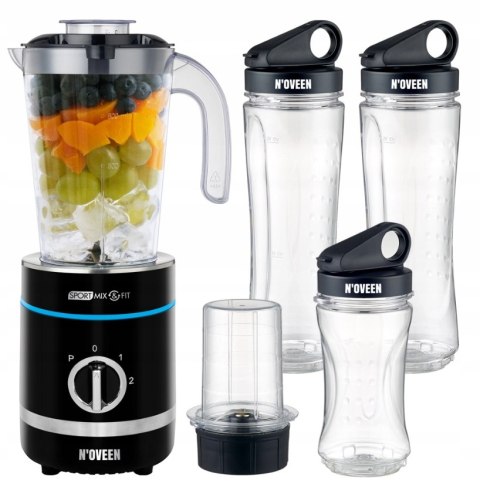 Blender Sb2000 Xline 500W Led - Sportowy Mikser Kielich Młynek + Akcesoria