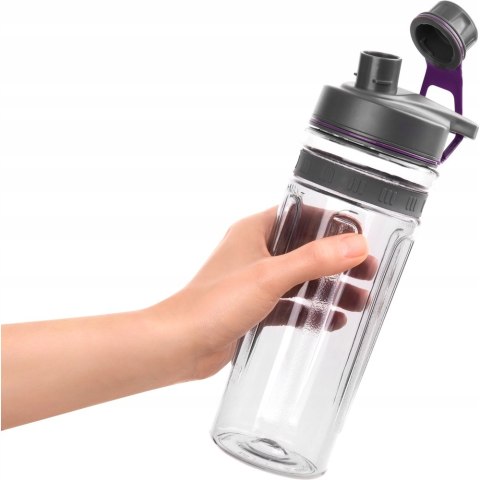 Blender Smoothie 800W Sencor Sbl 7173Vt Fioletowy, 2 Butelki 0,6L Soft/Hard