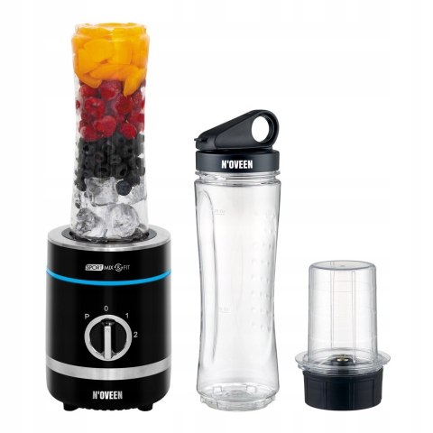 Blender Sportowy 300W Mikser Koktajli I Smoothie Z Młynkiem, 2X600ml Etui