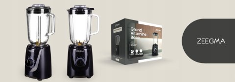 Blender Szklany Kielichowy 1,5L 1000W/1829W 5 Prędkości, Kruszenie Lodu
