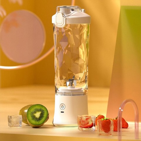 Blender Turystyczny Bezprzewodowy 600 Ml Usb 4000Mah Kielichowy Smoothie
