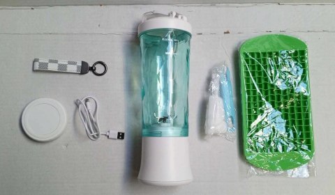 Blender Turystyczny Bezprzewodowy 600 Ml Usb 4000Mah Kielichowy Smoothie