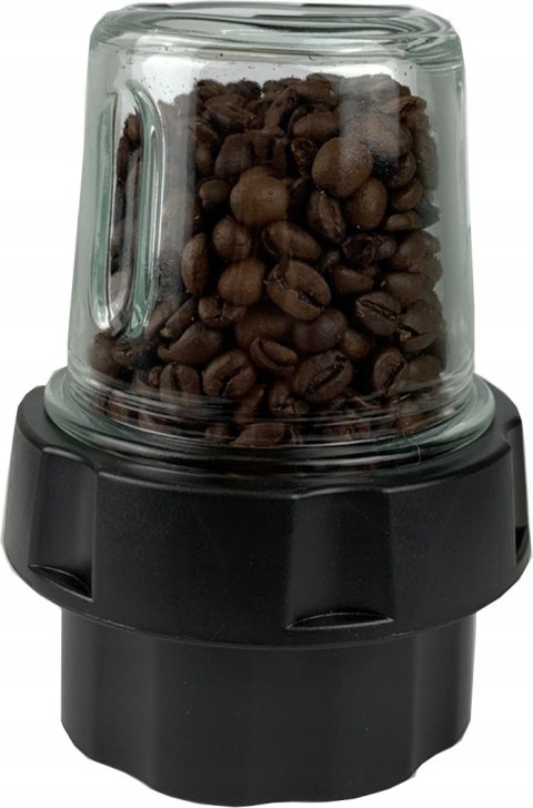 Blender Kielichowy 800W Royalty Line 1,5L Szklany Dżbanek, Młynek Do Kawy