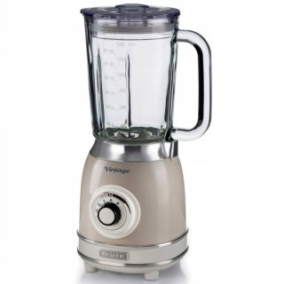 Blender Kielichowy Ariete Vintage 1000W Szklany Kubek 4 Prędkości Mixer
