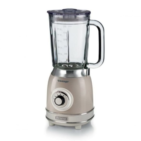 Blender Kielichowy Ariete Vintage 1000W Szklany Kubek 4 Prędkości Mixer