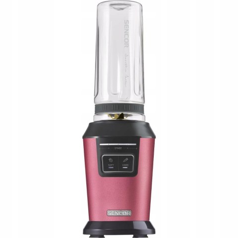 Blender Kielichowy Sencor 800W Z Próżniową Pokrywką I Sportowymi Butelkami