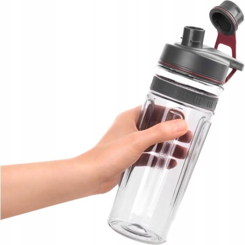 Blender Kielichowy Sencor 800W Z Próżniową Pokrywką I Sportowymi Butelkami