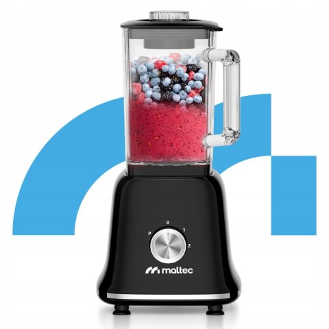 Blender Maltec Bl1800w Z Dużym Kielichem 1,6L, Młynkiem I 2 Butelkami