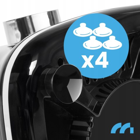 Blender Maltec Bl1800w Z Dużym Kielichem 1,6L, Młynkiem I 2 Butelkami