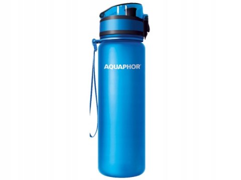 Butelka Filtrująca Aquaphor City Niebieska 500Ml, Eko, Do Lodówki/Zmywarki