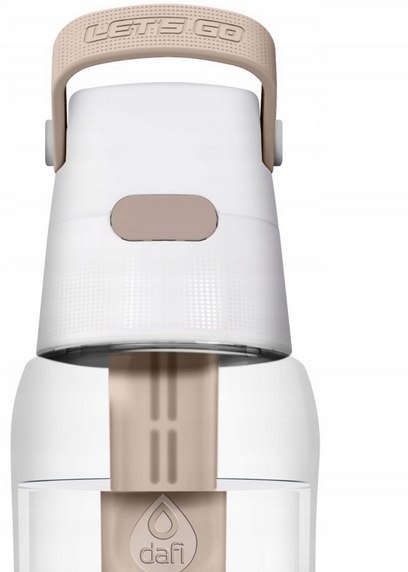 Butelka Filtrująca Dafi Solid 0,5L Cappuccino Z Naturalnym Filtrem Węglowym