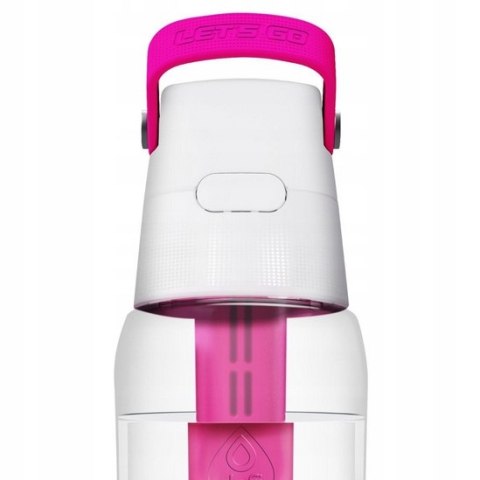 Butelka Filtrująca Dafi Solid 0,5L Flamingowa Z Filtrem Węglowym I Rurką