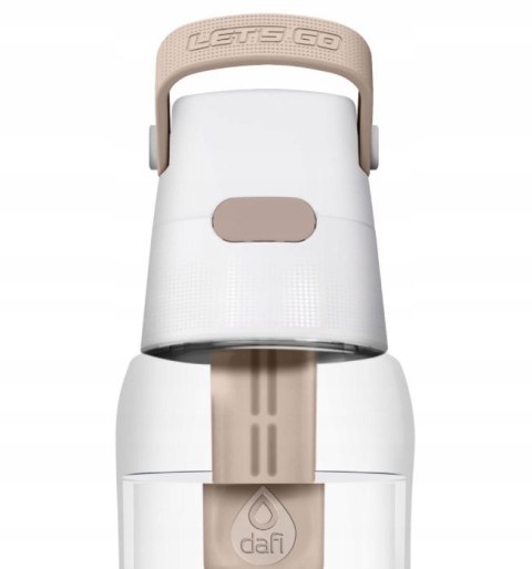 Butelka Filtrująca Dafi Solid 0,7L Cappuccino - Filtr Węglowy, Tritan Bpa