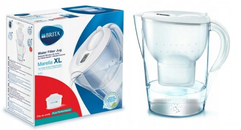 Dzbanek Filtrowy Brita Marella Xl 3,5L Bez Wkładu Maxtra Z Elektr. Wskaźnik