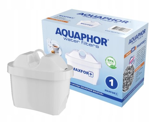 Dzbanek Filtrujący Aquaphor 2,8L + 6 Wkładów Maxfor Z Licznikiem Biały