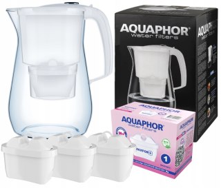 Dzbanek Filtrujący Aquaphor Onyx 4,2L 3 Wkłady Maxfor+Mg - Zdrowa Woda