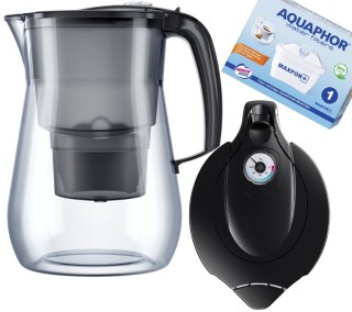 Dzbanek Filtrujący Aquaphor Onyx 4,2L Czarny Z Filtrem Maxfor+ 200L Bpa-Free