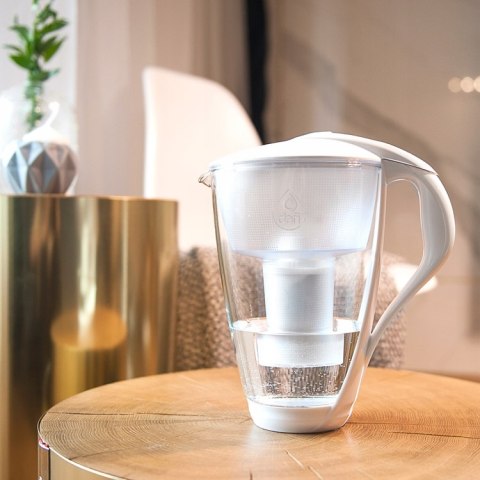 Dzbanek Filtrujący Dafi Crystal 2L Z 4 Filtrami Classic, Biały Led