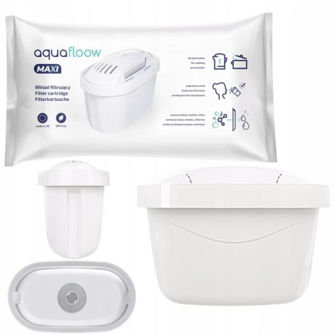 Dzbanek Szklany Wessper D2 3L Borosilicate Z Wyjmowym Filtrem Aquamax