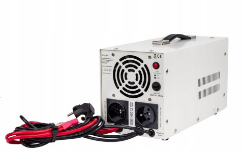 Przetwornica Czysty Sinus 1000W 12V Ups Awaryjne Zasilanie Pieca & Pomp Co