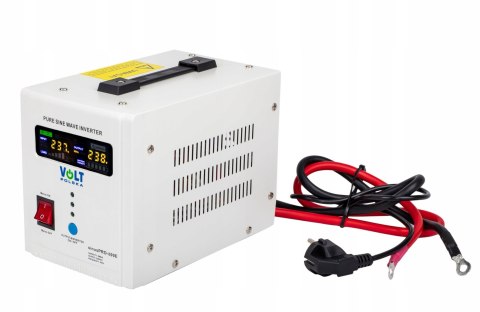 Przetwornica Volt Sinuspro-800E 12V 500/800W Z Prostownikiem I Ups Nowa