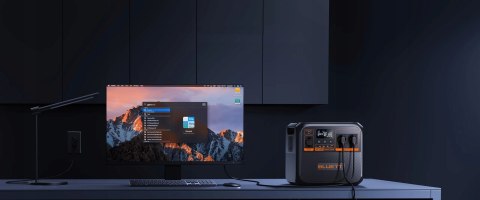 Stacja zasilania BLUETTI AC180P, 1800 W, czysta sinusoida i tryb UPS