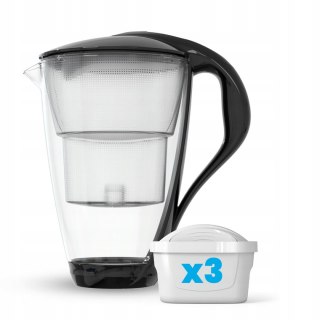 Szklany Dzbanek Filtrujący Dafi Crystal Led 2L 3 Wkłady Unimax - Do Picia